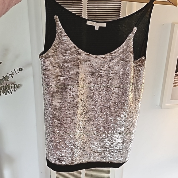 Maje sequin tank top / camisole - Picture 1 of 4